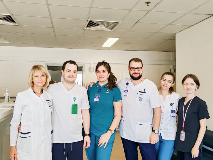 Благодарность онкогинекологическому отделению