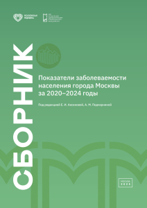 Показатели заболеваемости населения города Москвы за 2020–2024 годы