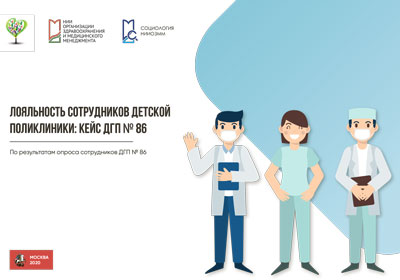 Лояльность сотрудников детской поликлиники: кейс ДГП № 86 ДЗМ