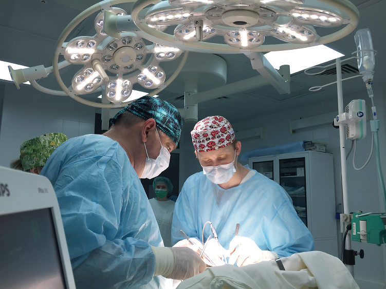 Благодарность медицинскому персоналу Городской клинической больницы имени М. П. Кончаловского.