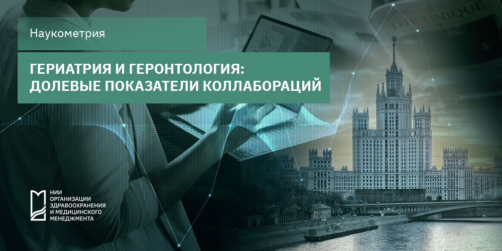 Долевая структура распределения публикаций по типам сотрудничества