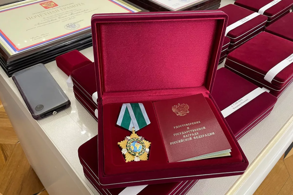 Награды из рук мэра