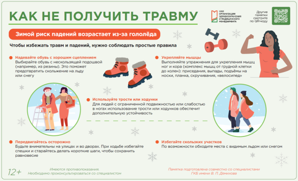 Как не получить травму