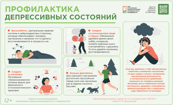 Профилактика депрессивных состояний