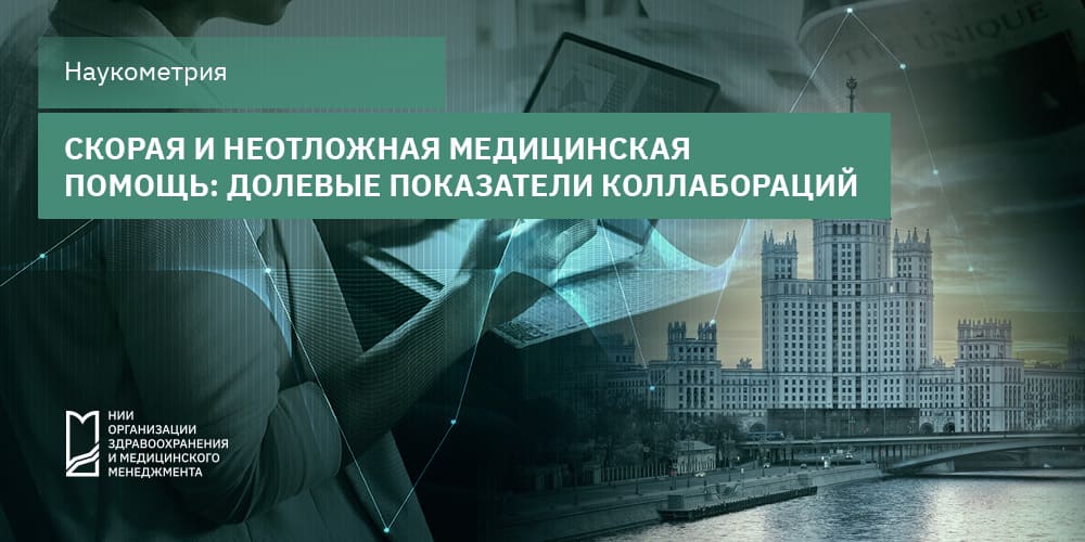Долевая структура распределения публикаций по типам сотрудничества