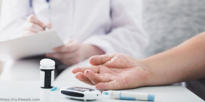 Показатели заболеваемости диабетом среди населения города Москвы за прошедший год