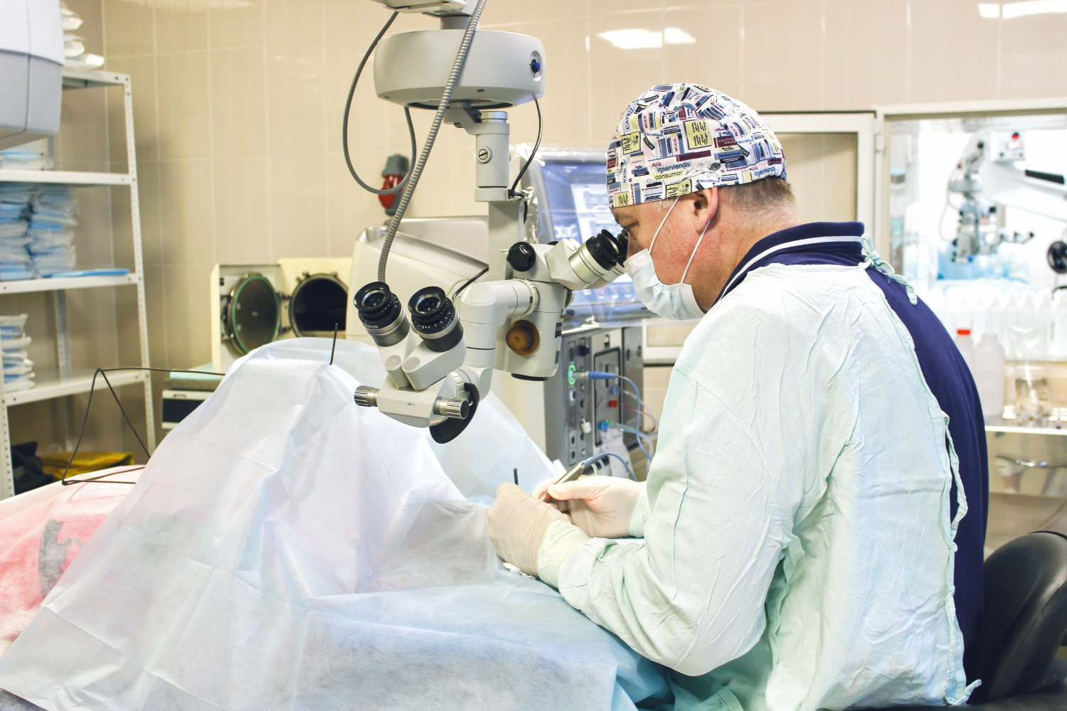 Хирургическое лечение травм и заболеваний глаз