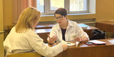 Специалисты НИИОЗММ приняли участие в мероприятии, приуроченном к Всемирному дню здоровья