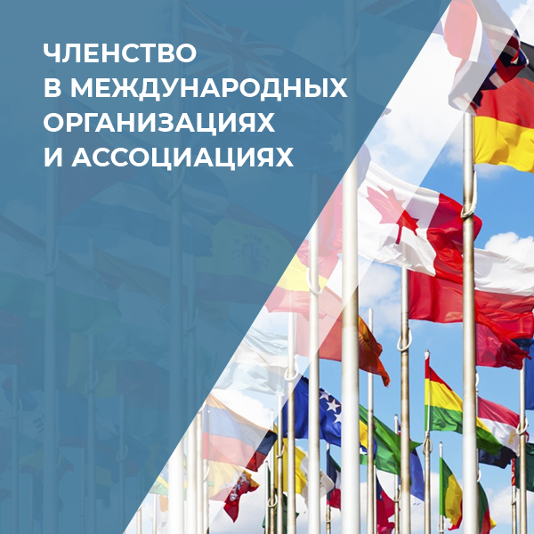 Членство в международных организациях и ассоциациях