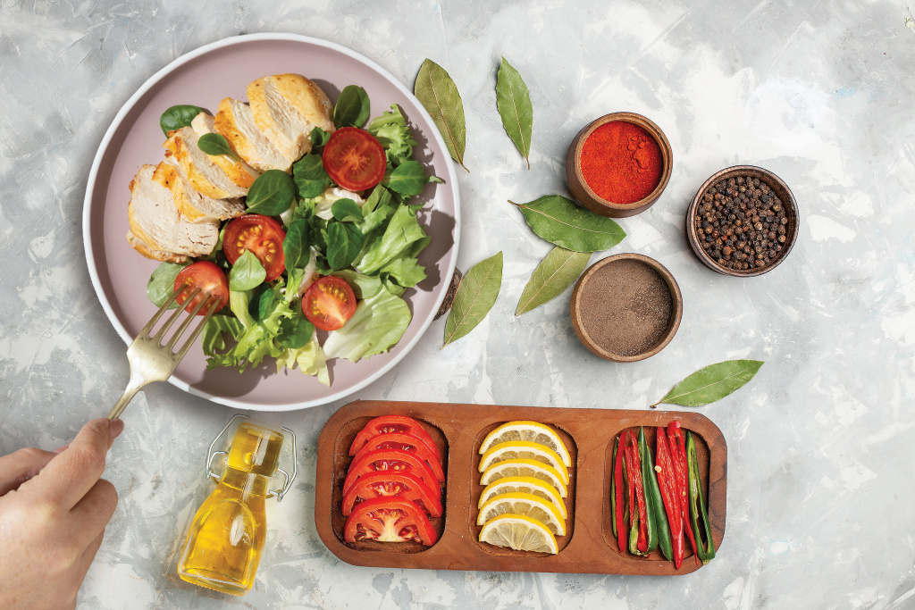 top-view-sliced-bell-peppers-with-oil-seasonings-lemon-slices-light-white-desk.jpg